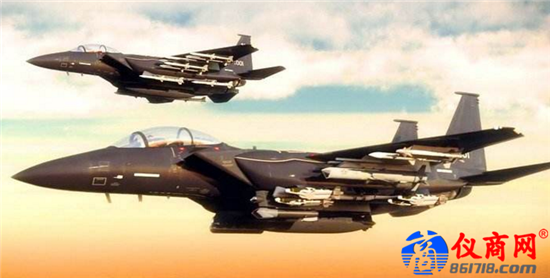 沙特皇家空軍新近接受的F-15SA戰(zhàn)斗機(jī)