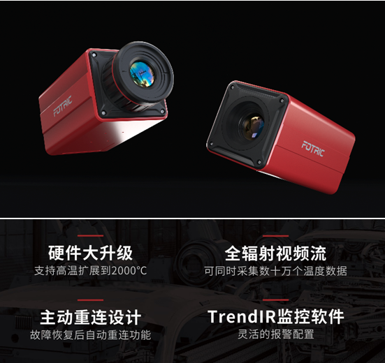 FOTRIC 600C系列精準(zhǔn)測溫型熱成像