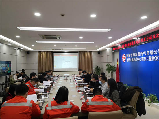 高壓氣體流量原級標準裝置比對結(jié)果分析及次級裝置比對啟動會會議現(xiàn)場