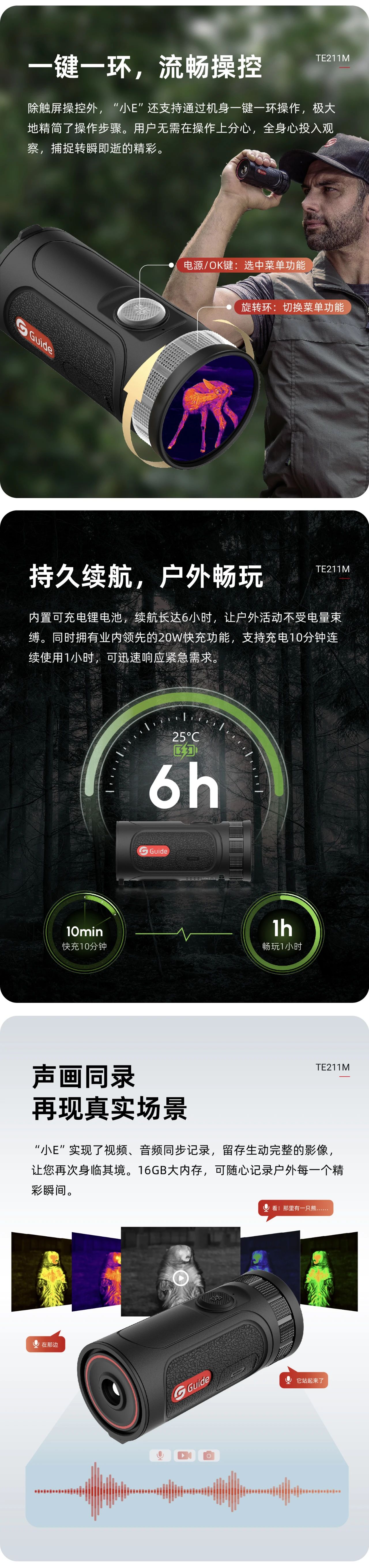 強推！高德智感新品——小E迷你夜視儀！